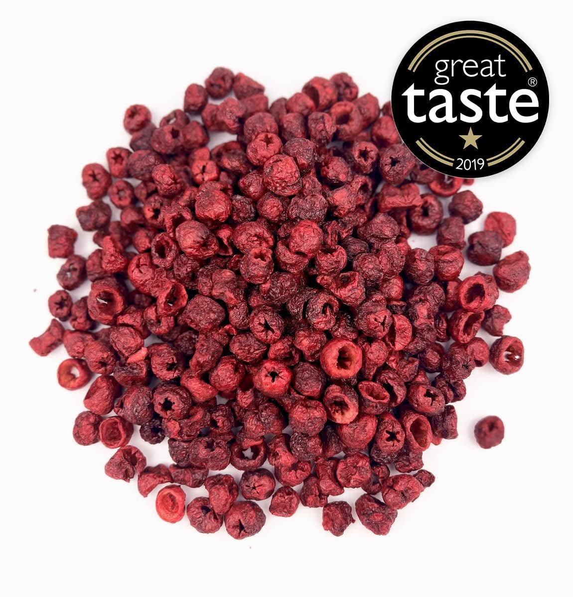 BRIX Mrazem sušené třešně | Přírodní sušené třešně 105g | Great Taste Award Sušené ovoce, Sušené hořké třešně | GMO Free Gluten Free Vegan Vitamins jsou konzervované produkty Naty Shop Dehydrated Products