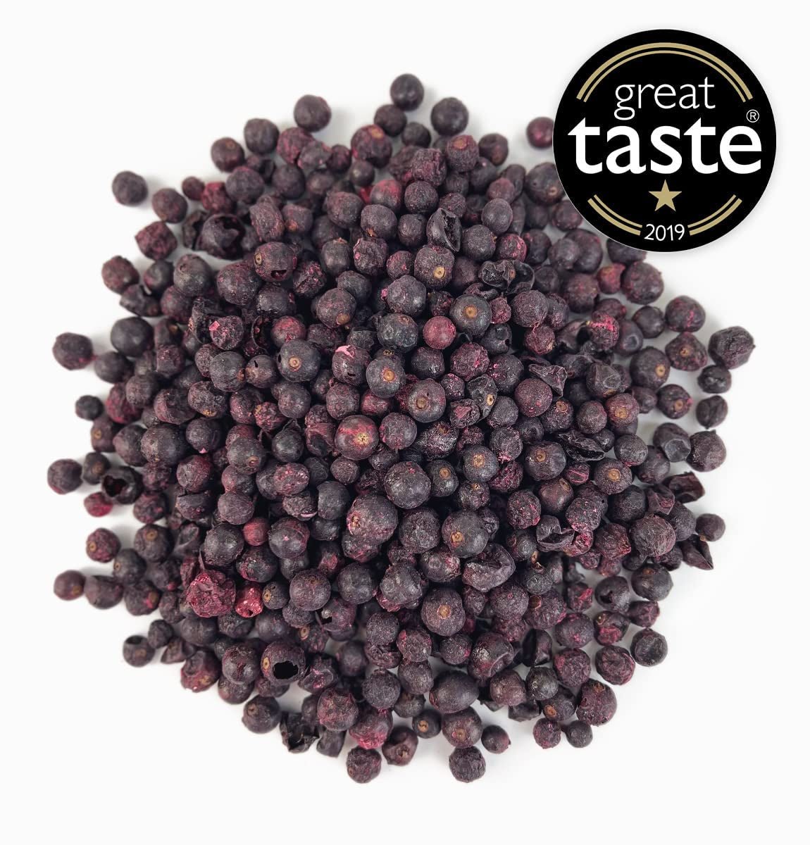 BRIX Sušený černý rybíz | Sušený černý rybíz 105 g | Great Taste Award, sušený černý rybíz | Bez GMO, Bezlepkové, Veganské, Zadržené vitamíny Naty Shop Dehydratované produkty