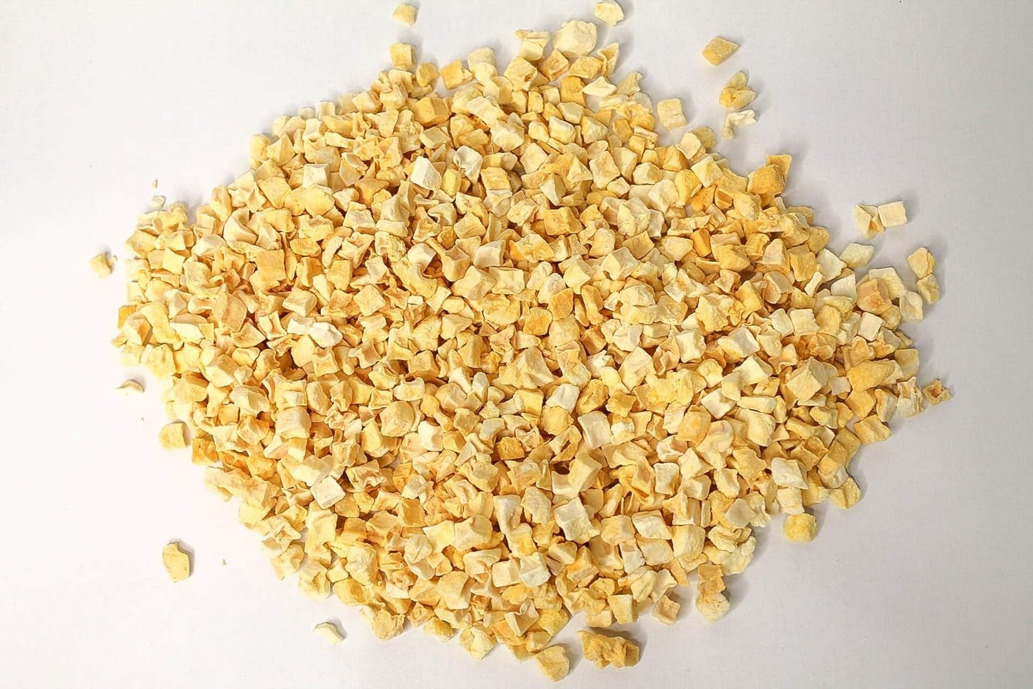 Lyofilizované kousky manga 100g - Lyofilizované ovoce - Lyofilizované sušené ovoce - Sušené mango - Perfektní pro svačiny, pečení, müsli, smoothies a dezerty Dehydrované produkty Naty Shop