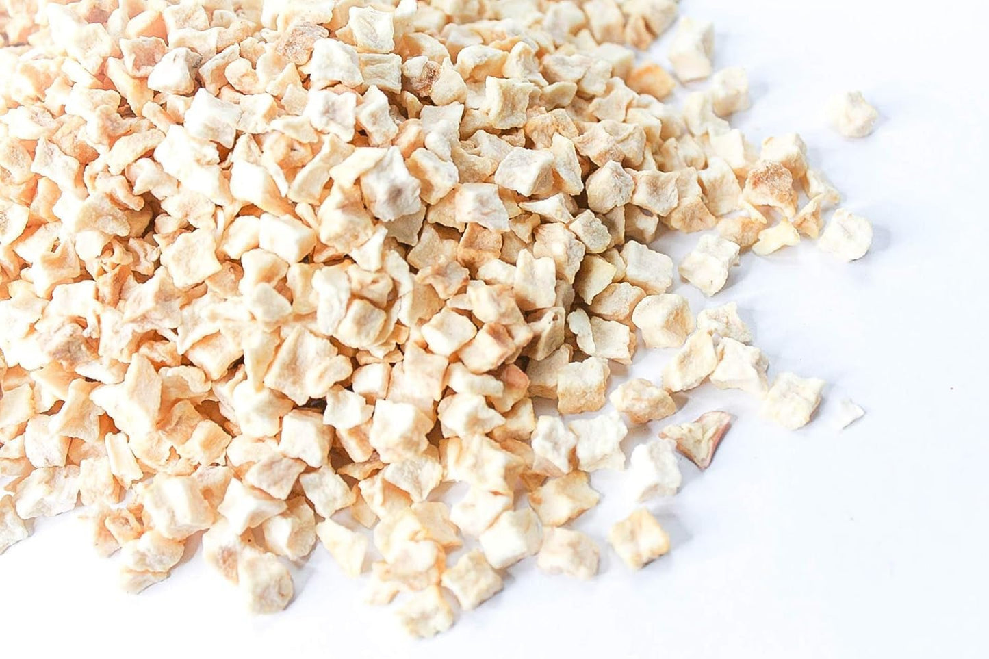 Lyofilizované kousky jablek 100g - Lyofilizované ovoce - Lyofilizované sušené ovoce - Sušená jablka - Perfektní pro pečení, zdobení dortů, přesnídávek, müsli a dezertů Dehydrované produkty Naty Shop
