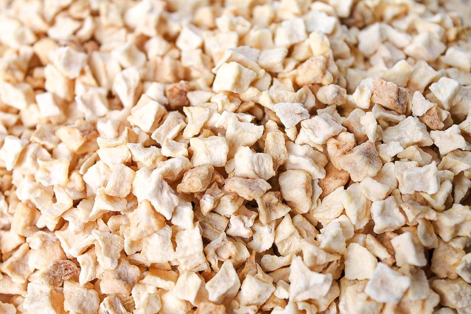 Lyofilizované kousky jablek 100g - Lyofilizované ovoce - Lyofilizované sušené ovoce - Sušená jablka - Perfektní pro pečení, zdobení dortů, přesnídávek, müsli a dezertů Dehydrované produkty Naty Shop