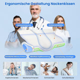 PHYSEN Ortopedický polštář na krk, polštář na podporu krku, polštář z paměťové pěny, ergonomický polštář proti bolesti krku Polštář na spaní proti chrápání na boky, záda a břicho (62 * 34 * 11 6,5 cm) Krční ortopedické polštáře Naty Shop