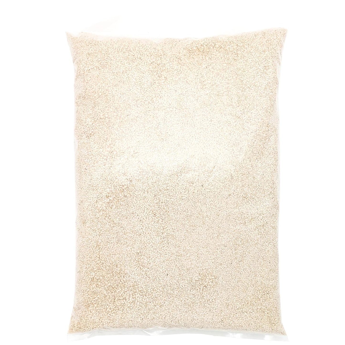 Bio sezamová semínka 3 kg, surová bio olejná semínka, bílý sezam, přirozeně loupaný, nepražený, zdroj vápníku a železa, ekonomický balíček