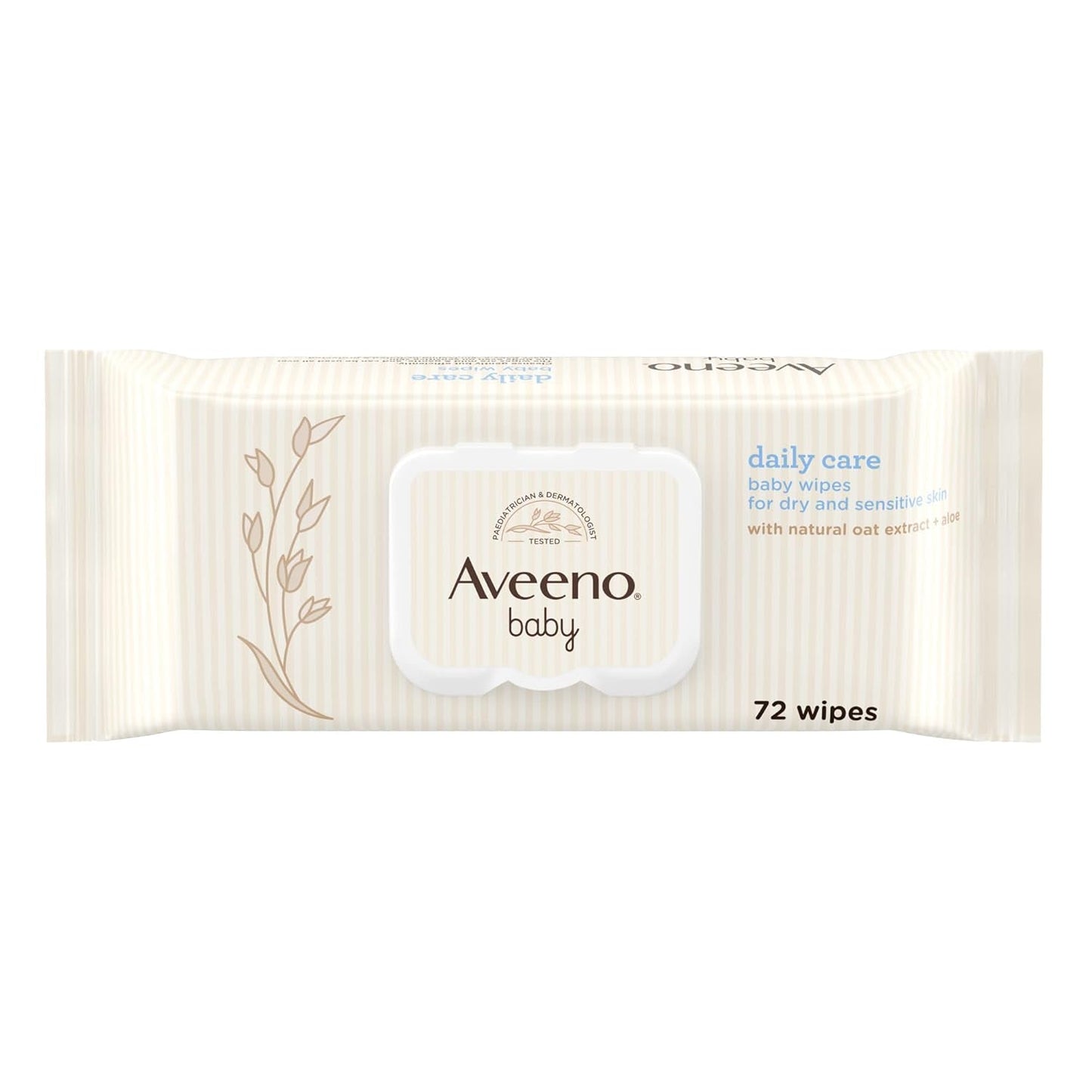 Vlhčené ubrousky pro každodenní péči, jemně a účinně čistí citlivou pokožku, Baby Essentials, bílé, 12 kusů (celkem 864 ubrousků)