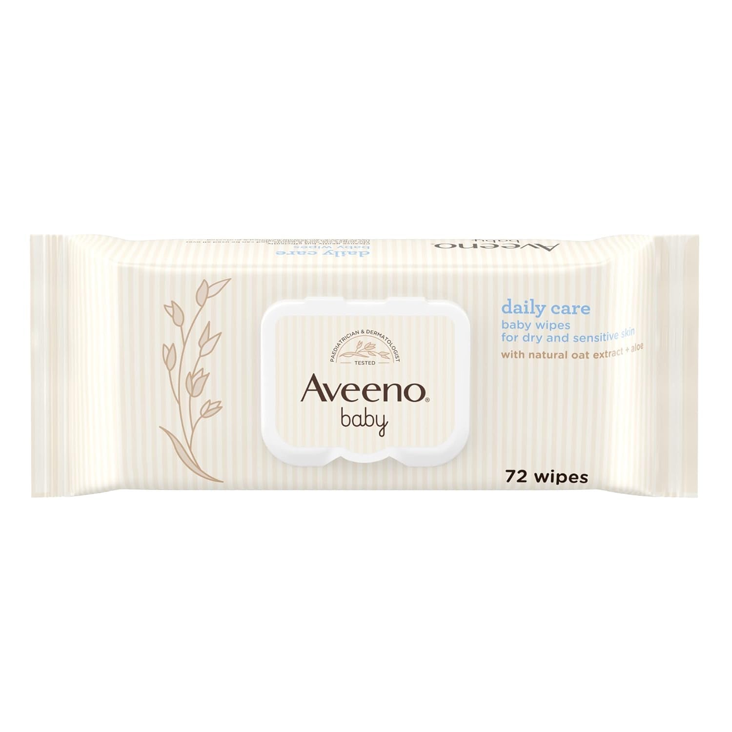 Vlhčené ubrousky pro každodenní péči, jemně a účinně čistí citlivou pokožku, Baby Essentials, bílé, 12 kusů (celkem 864 ubrousků)