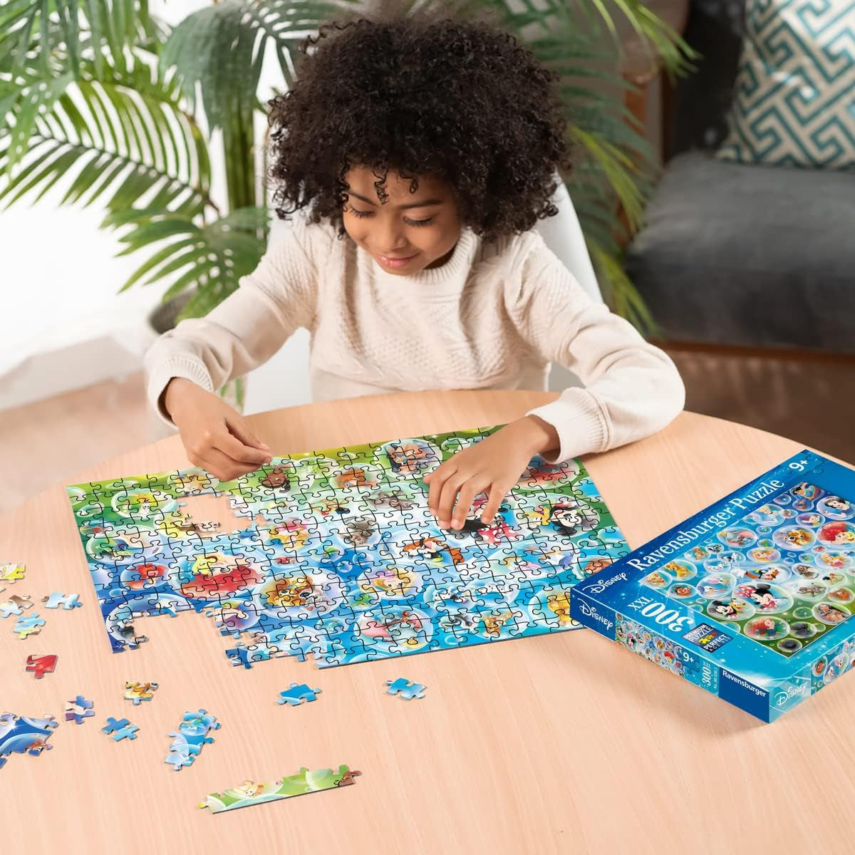 Ravensburger Puzzle 80536 - Disney Mýdlové bubliny, 300dílné puzzle pro fanoušky Disney ve věku 9+ Puzzle Naty Shop