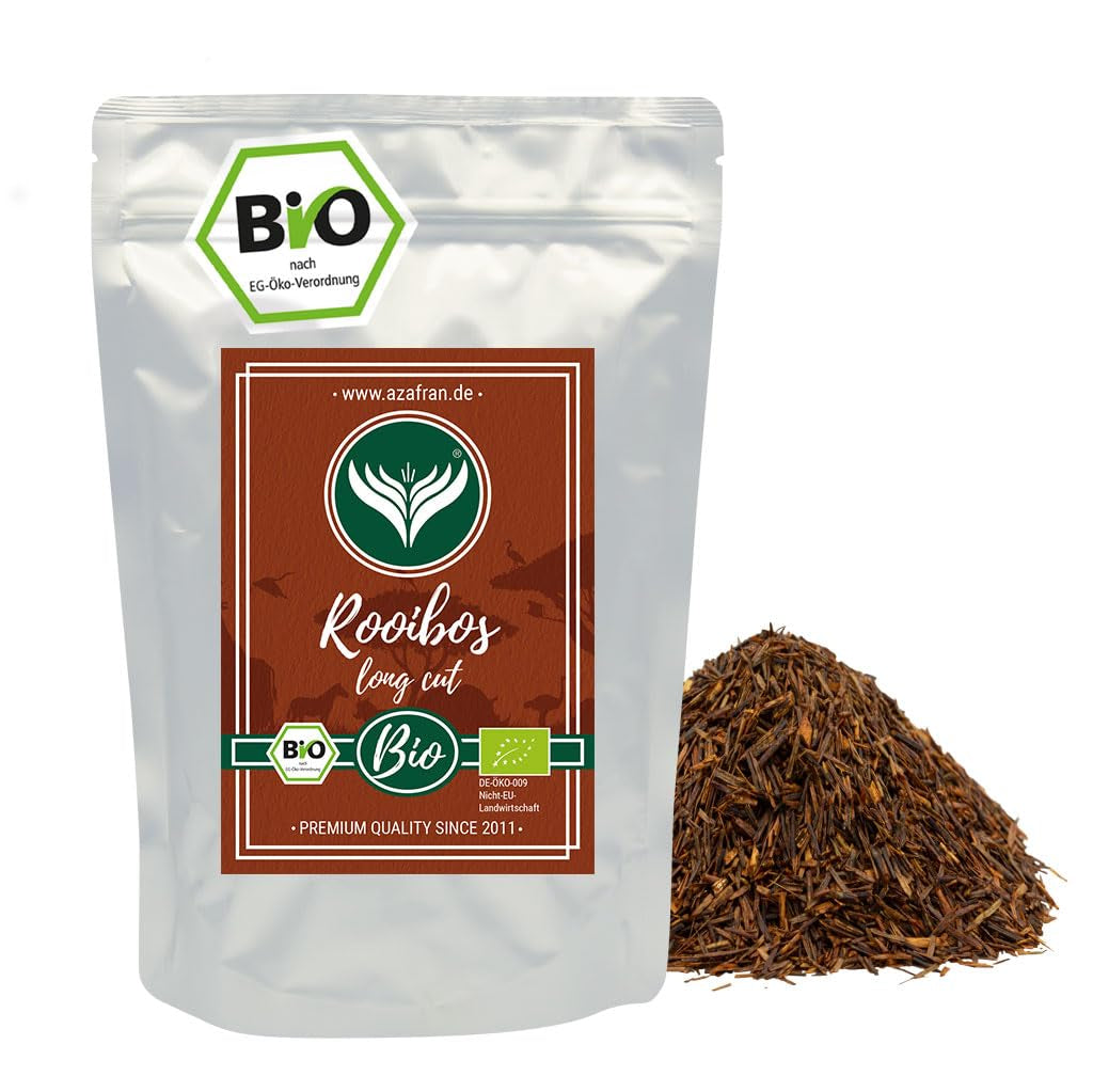 Azafran BIO Rooibos čaj sypaný - Přírodní čaj rooibos 500 g