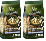 Křupavé müsli s lesním ovocem Biozentrale | 375 g bio müsli | Ideální na snídani a šálek müsli s sebou | Alternativa k müsli tyčinkám