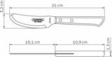 Tramontina PIZZA Besteck, 8dílná sada, Für 4 Personen, Rostfreier Edelstahl, Fsc-Zertifizierte Holzgriffe, Spülmaschinenfest Kitchen Naty Shop