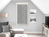 Soleil D'Ocre Liane Bise-Bise, polyester, bílá, 70 x 200 cm Naty Shop přikrývky a přikrývky šedá V90 x š45 cm (balení 1 ks)