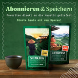 Naturalebio japonský čaj Sencha - 200 g Bio zelený čaj - 100% čistý a přírodní zelený čaj Sencha - sypané lístky z první sklizně - organický produkt vypěstovaný v Japonsku