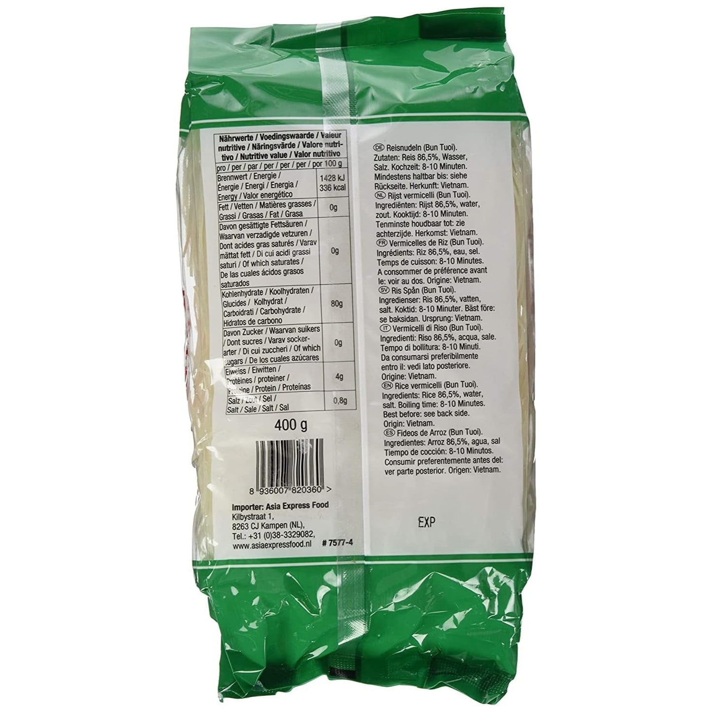 BAMBUSOVÝ STROM - Čerstvé rýžové nudle - 1 x 400 g