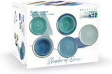 VDE 1996 Baita Acqua Ocean 5907301 Tafelservice aus Steingut, 18dílný