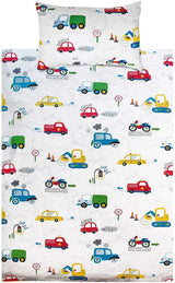 Dětské povlečení pro chlapce s různými vzory, 100% bavlna Povlečení dětské Naty Shop Auto 100 X 135 cm