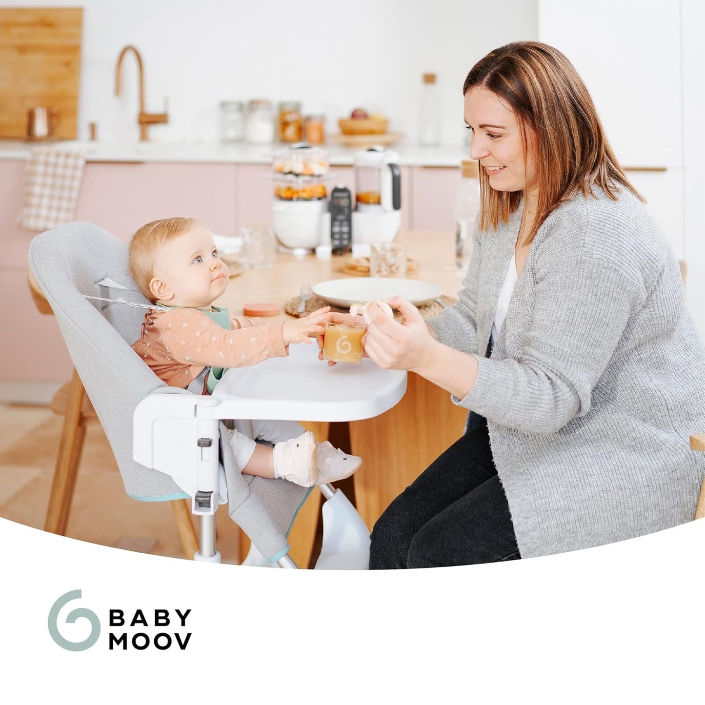Babymoov ISY BOWLS dózy na dětskou výživu z robustního skla odolného teplotám - pro uchovávání/mražení dětské stravy, 6x 250ml + 3x 120ml Dózy na potraviny Naty Shop