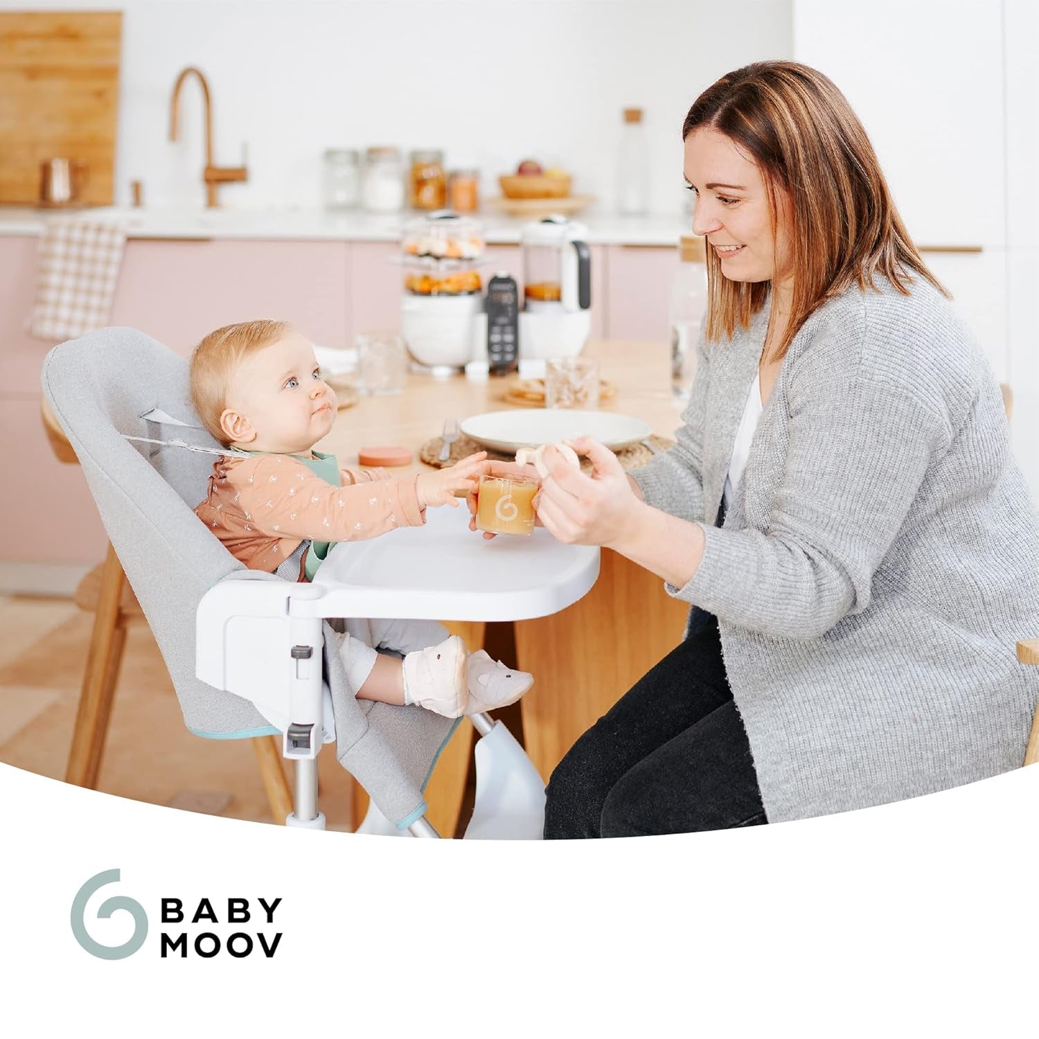Babymoov ISY BOWLS dózy na dětskou výživu z robustního skla odolného teplotám - pro uchovávání/mražení dětské stravy, 6x 250ml + 3x 120ml Dózy na potraviny Naty Shop