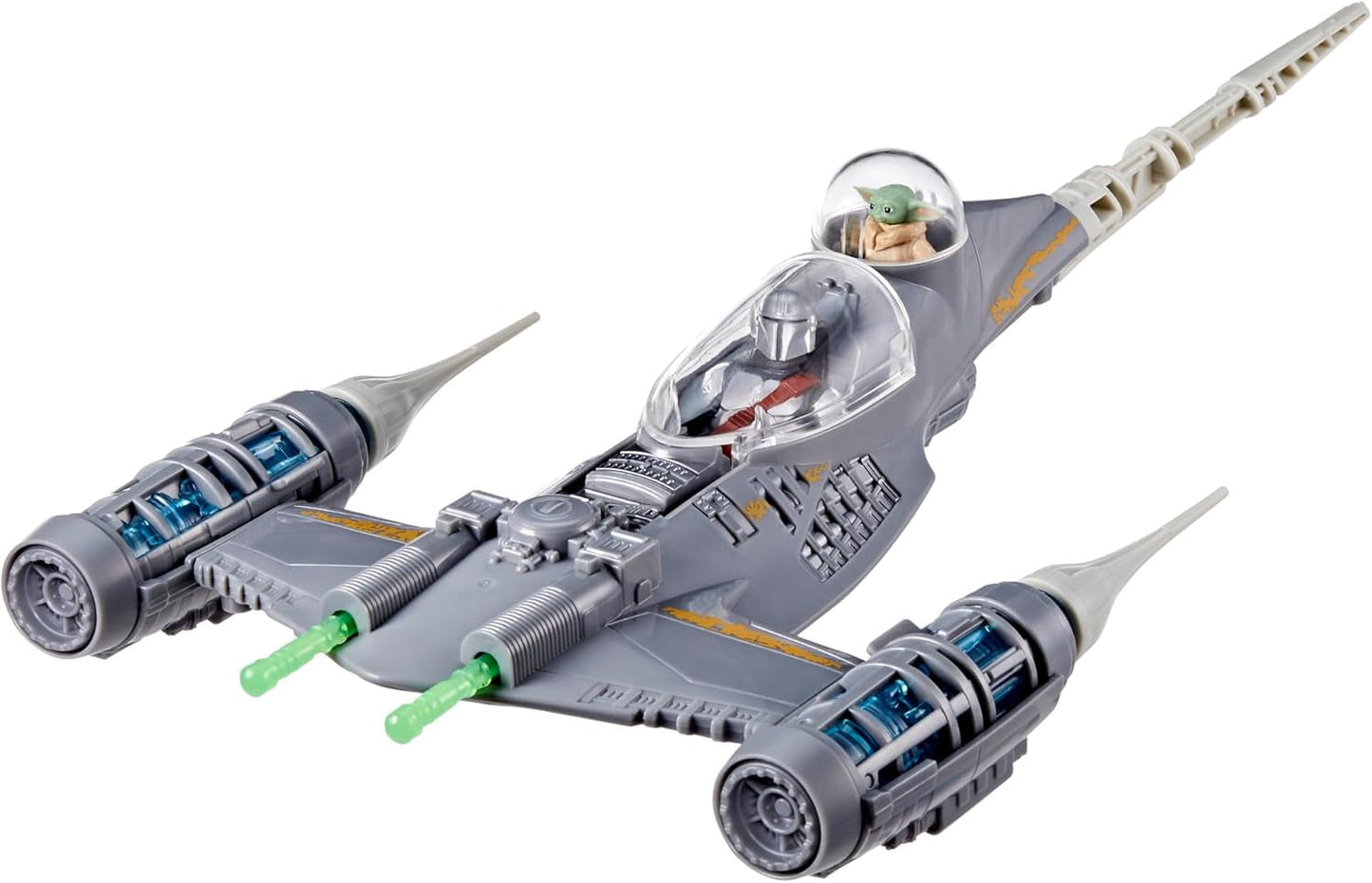 Star Wars Epic Hero Series N-1 Starfighter of the Mandalorian, velké akční figurky a vzrušující doplňky pro napínavé manévry, vzrušující dárkové akční figurky Naty Shop