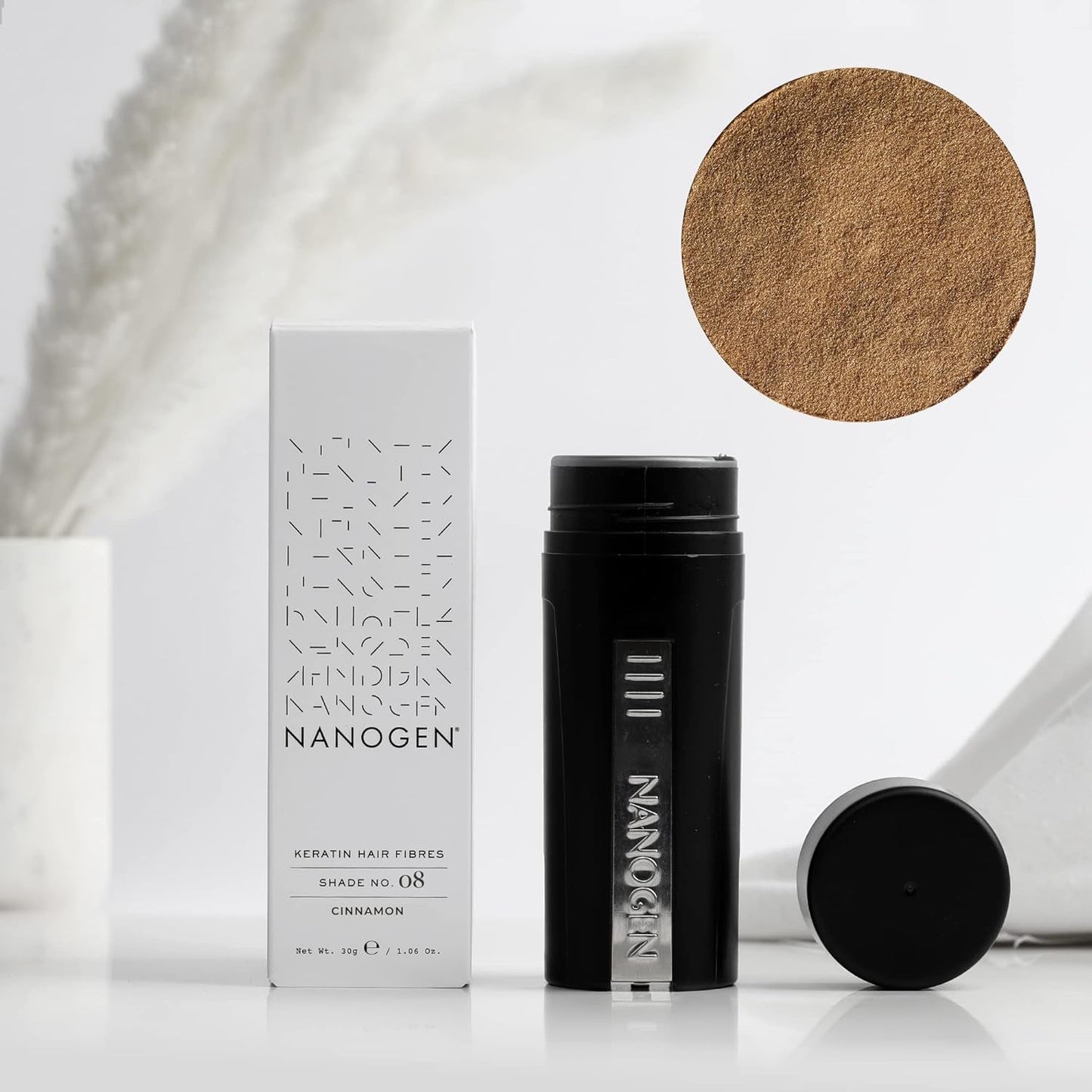 Vlákna na zahušťování vlasů Cinnamon 30G Hair Care Naty Shop