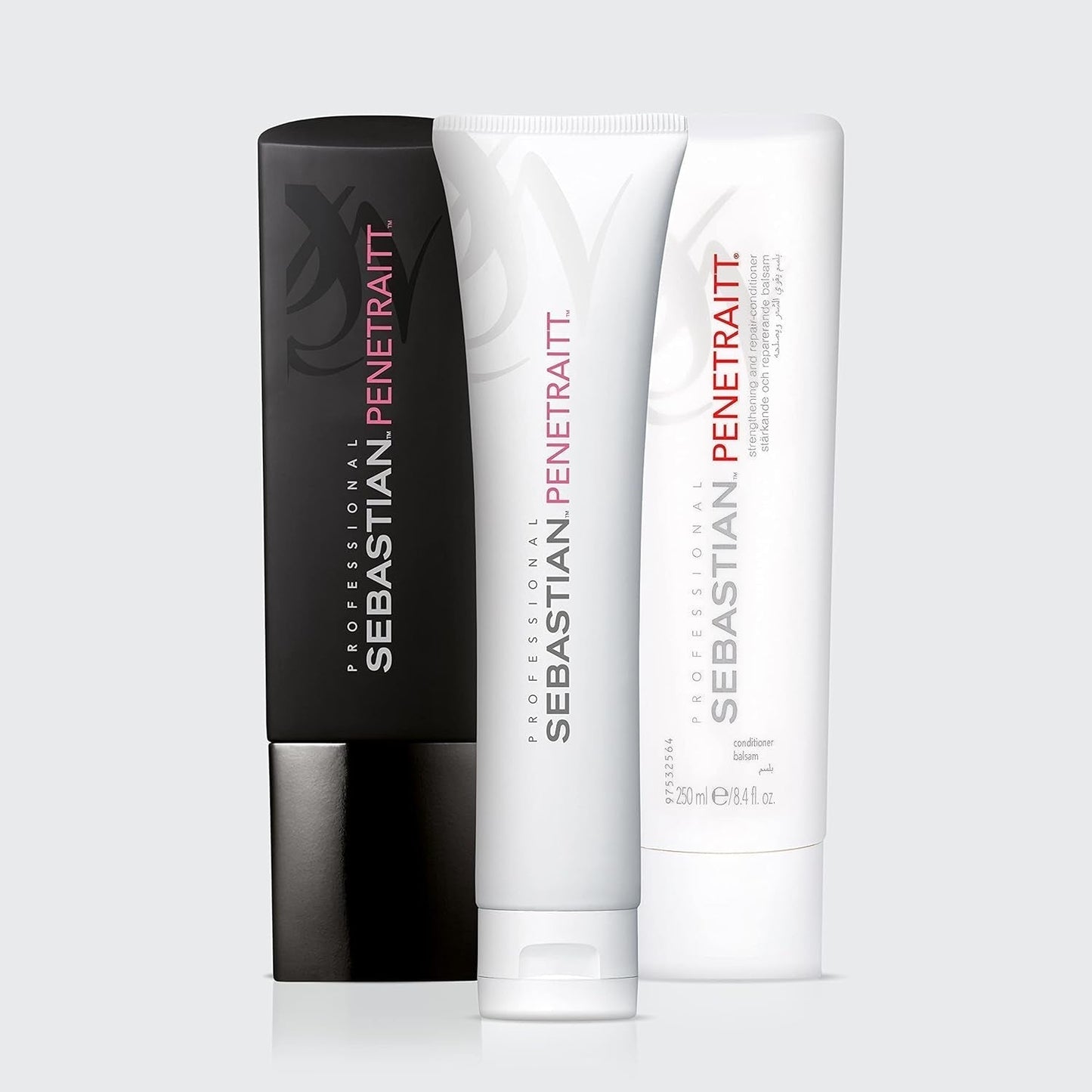 SEBASTIAN PROFESSIONAL PENETRAITT - Regenerační maska na vlasy regeneruje poškozené vlasy (150 ml) - hloubková péče pro poškozené, odbarvené vlasy - opravuje a posiluje Naty Shop Hair Mask
