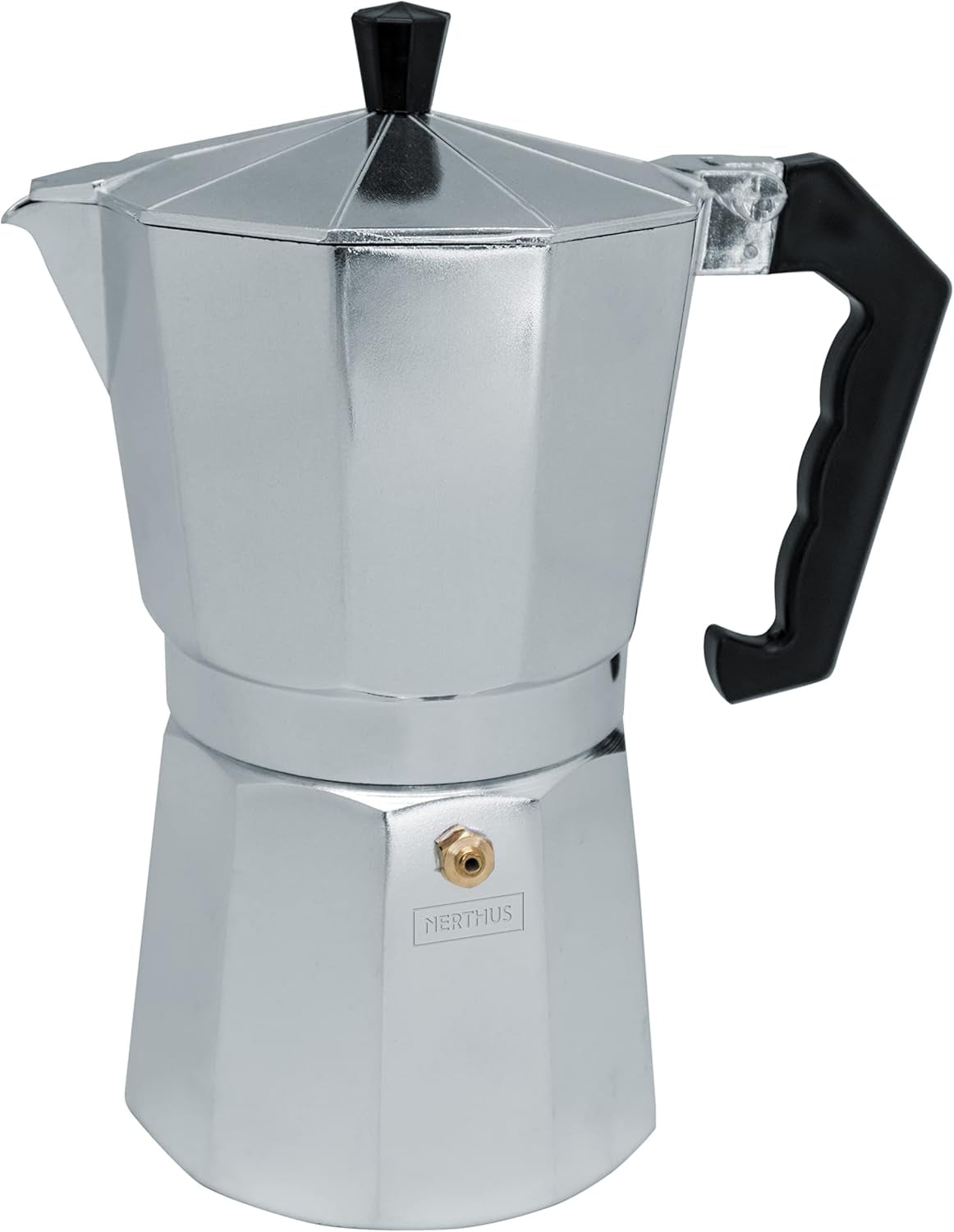 Indukční espresso NERTHUS FIH 833 na 3 šálky, klasický italský espresso kávovar