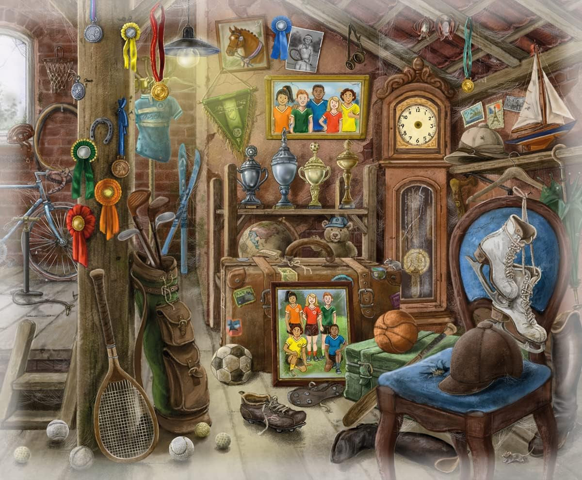 Puzzle Ravensburger EXIT - The Ghostly Manor House - 6X 99dílné puzzle pro dospělé a děti milující puzzle ve věku od 10 let Puzzle Naty Shop