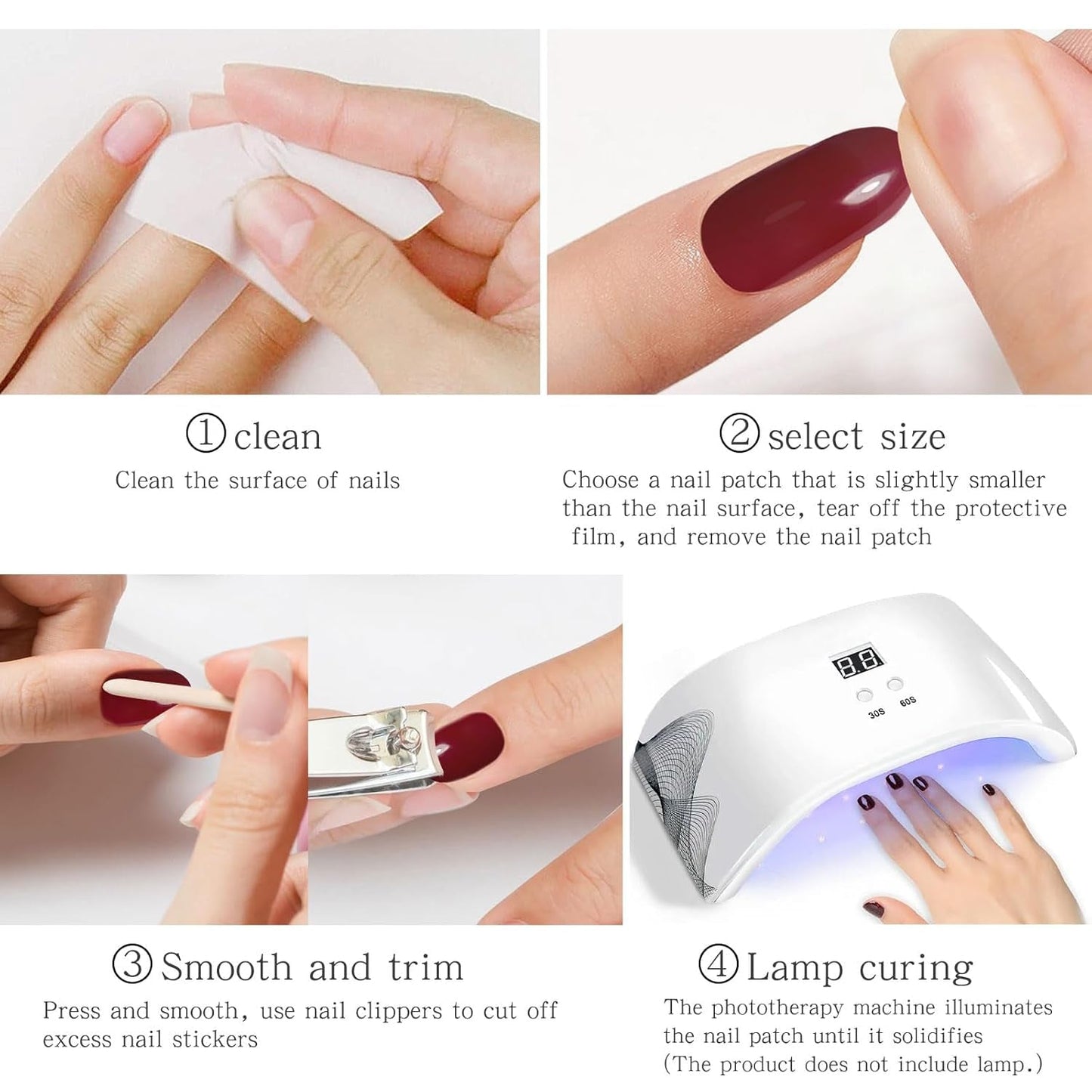 JMEOWIO Nagelfolie UV Härtend Schlange Stern UV gelové proužky na nehty Nálepka na nehty Nagelaufkleber Nail Art Dekoration Nageldesign Zubehör