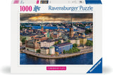 Ravensburger Puzzle Scandinavian Places 12000114 - Stockholm, Švédsko - 1000 dílkové puzzle pro dospělé a děti od 14 let Puzzle Naty Shop