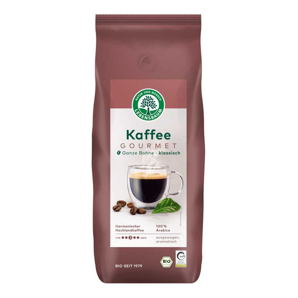 Lebensbaum – gurmánská káva, klasická, celozrnná – 1000 g – balení 4 ks