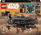 LEGO Star Wars Dark Millenium Falcon, Starship Set, Stavebnice pro děti, Narozeninový dárek pro chlapce, dívky a fanoušky, Dobrodružná hračka 75389 Stavebnice Besuche den LEGO-Store