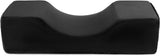 QWORK® polštář na řasy, kosmetický polštář na líčení ve tvaru písmene U, ergonomický polštář na řasy pro prodloužení, polštář na řasy s paměťovou pěnou pro kosmetický salon Domácí použití (černé) ortopedické polštáře na děložní hrdlo Naty Shop Výchozí název