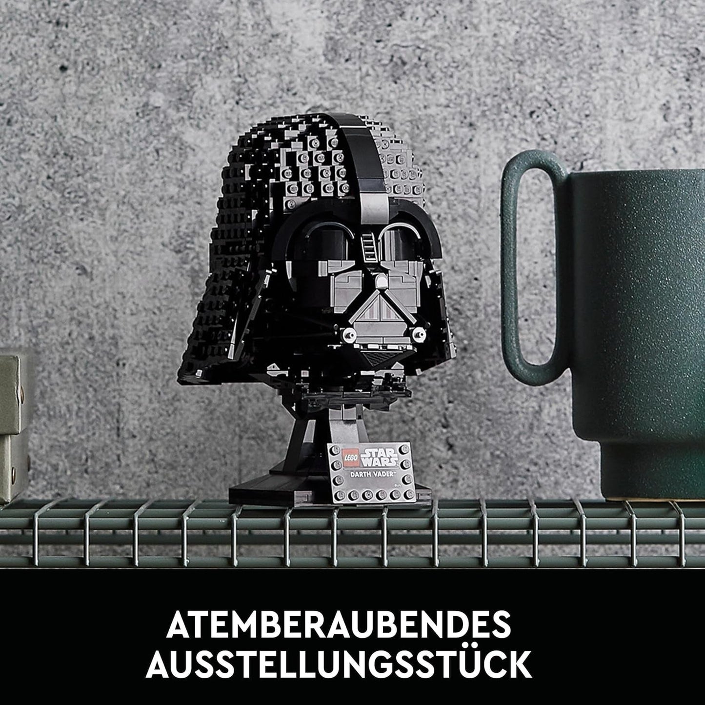 LEGO Star Wars Stavebnice Darth Vader Helma pro dospělé, Nápad na dárek pro muže, ženy, on nebo ji, Sbírka modelu ke sestavení a vystavení 75304 Stavebnice Besuche den LEGO-Store
