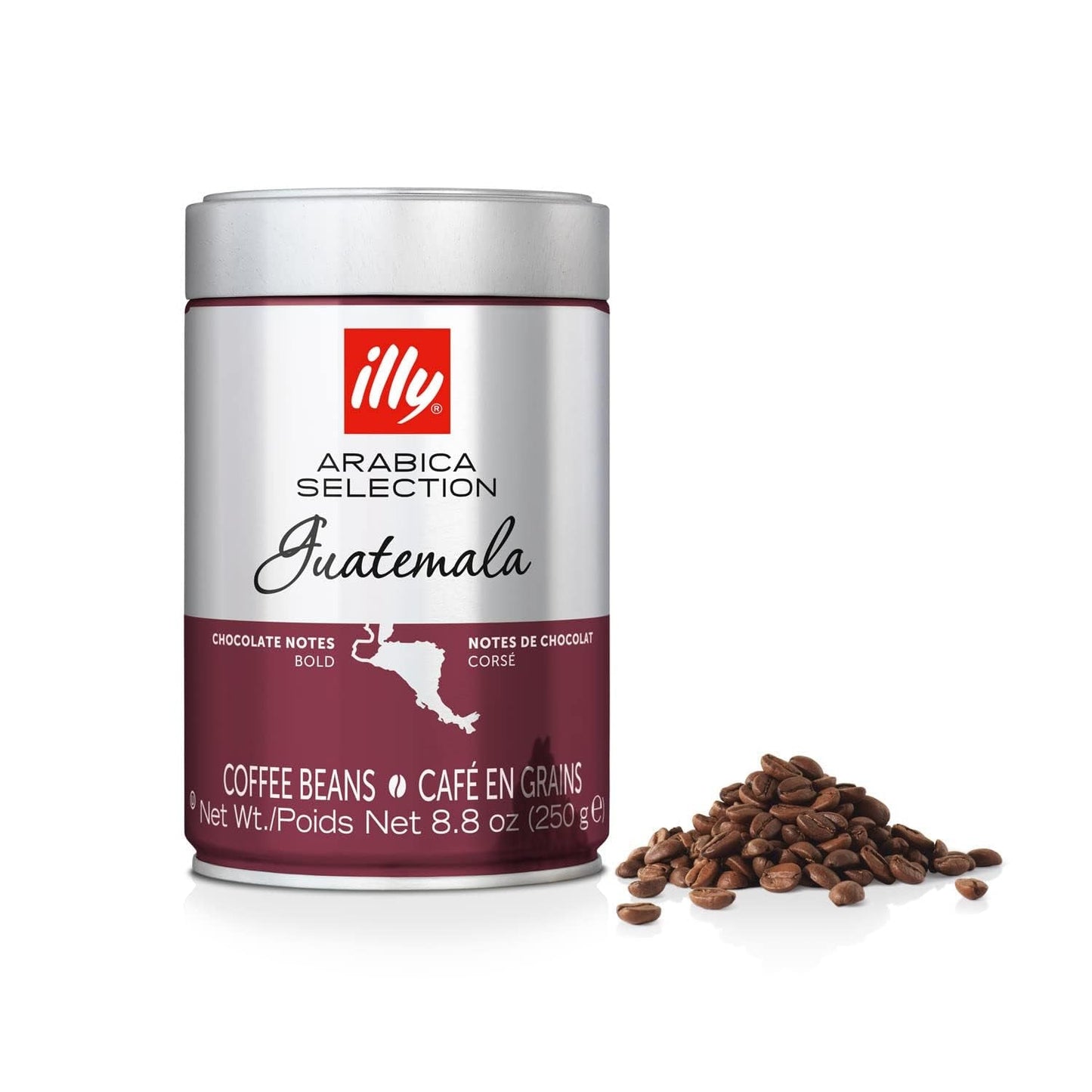Illy Arabica Selection Guatemala zrnková káva k mletí, krabička 250g