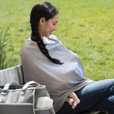 Chicco - Boppy Infinity šátek na kojení 17 cm šedý Doplňky Jídlo a kojení Bebe Naty Shop
