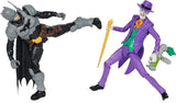 DC Batman Adventures Sada akční figurky Batman vs the Joker, 30 cm – 2 plně pohyblivé figurky s 12 ozubenými koly pro vzrušující hraní rolí, hračka pro 4+ děti Akční figurky Naty Shop