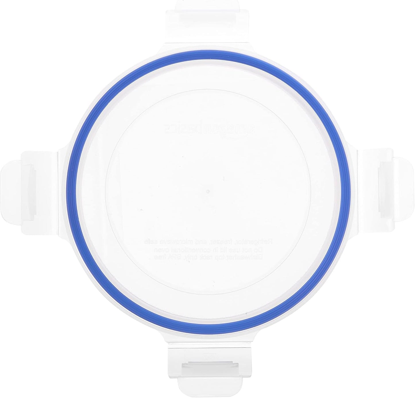 Amazon Basics Skleněné dózy na potraviny s víkem Balení 20 (10 dóz + 10 víček) BPA Free Clear Blue Box na skladování potravin Naty Shop