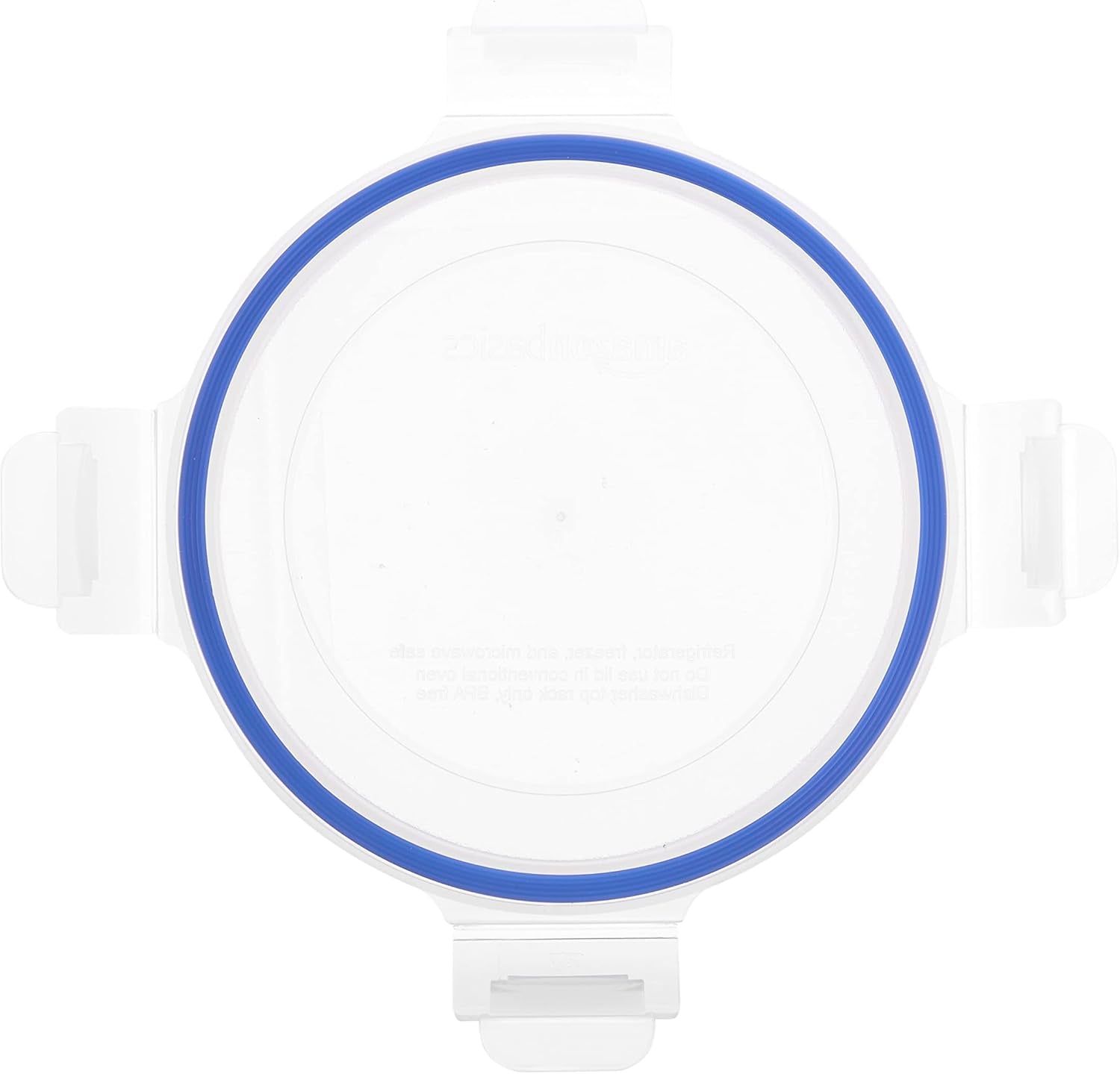 Amazon Basics Skleněné dózy na potraviny s víkem Balení 20 (10 dóz + 10 víček) BPA Free Clear Blue Box na skladování potravin Naty Shop