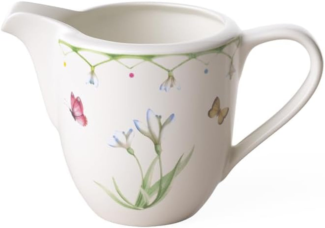 Hrnek na mléko Villeroy & Boch Colorful Spring, 280 ml, prémiový porcelán, bílá/vícebarevná