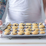 0070035 ZADNÍ FORMA NA 24 MINI MUFFINŮ 38,5 X 26 X 2 H CM Pečicí formy a plechy Naty Shop