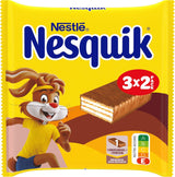 Nestlé Crunchy Waffle Delicious Mléčná čokoláda Vaflová tyčinka Multi Pack 1 balení (3 x 26 g každý)