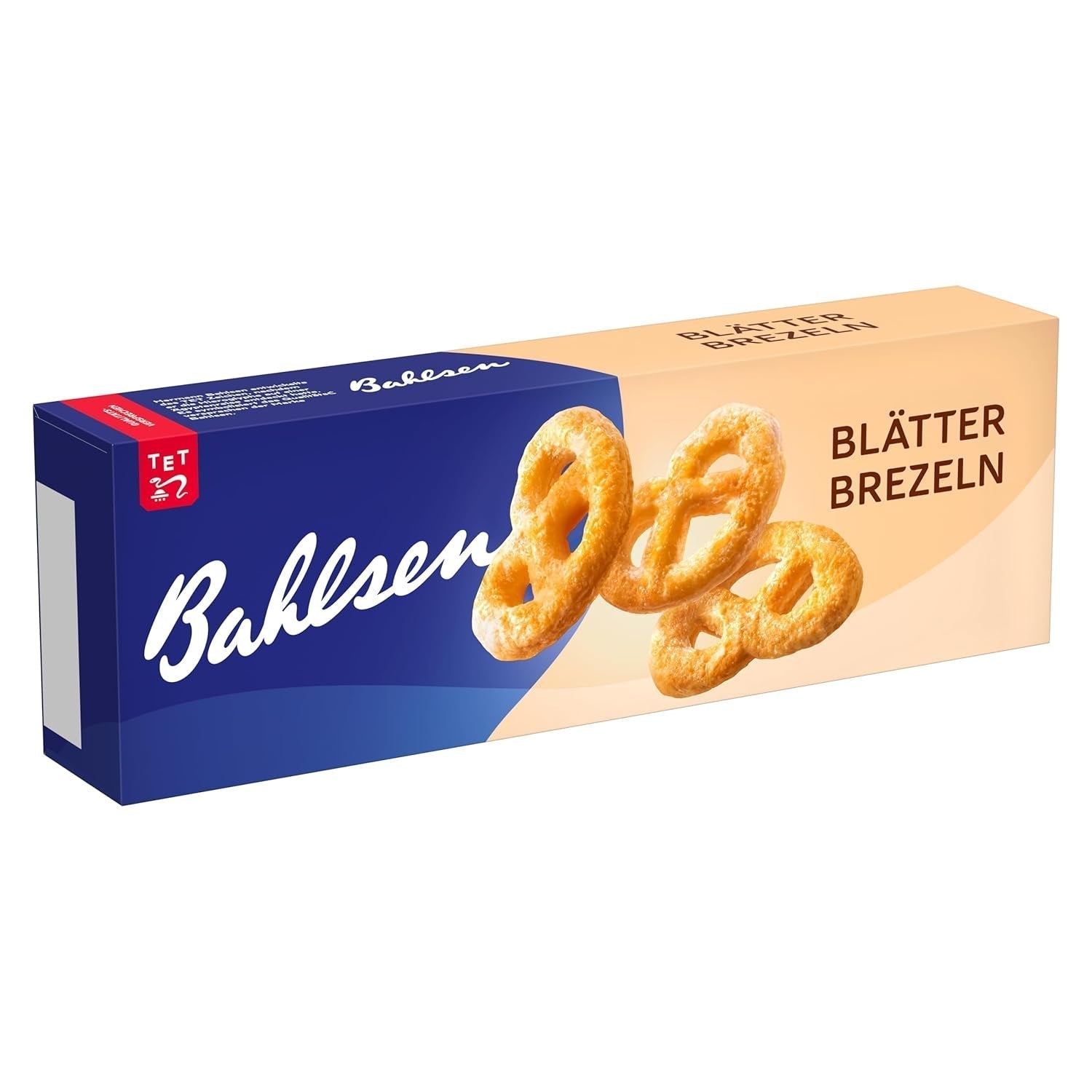 Bahlsen listové těsto - 12 ks - karamelizované listové těsto ve tvaru preclíku (12 x 100 g)