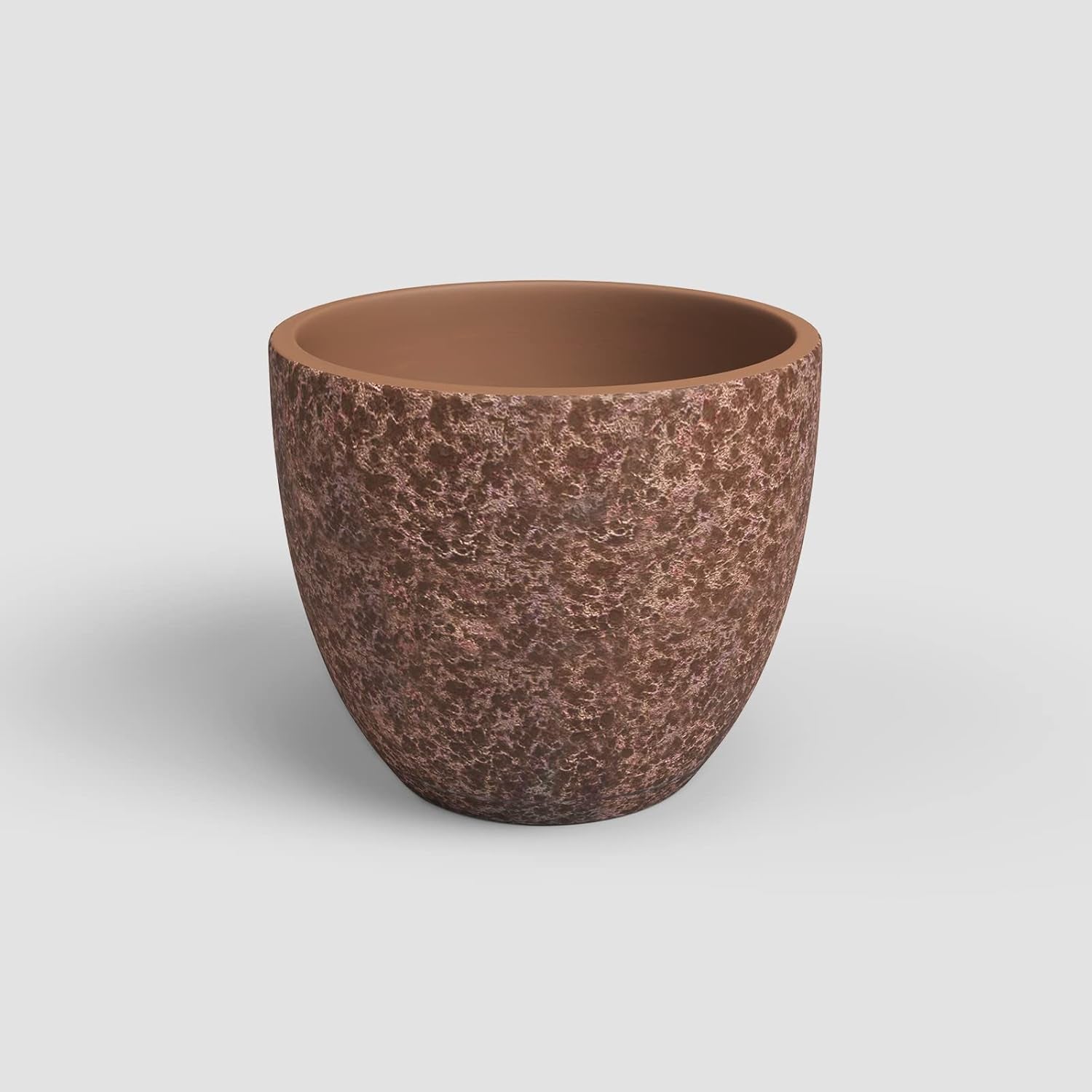 Artevasi Hestia Květináče, Květináče, Dekorativní květináče, Komplexní Textura, Ruční Keramika, Barva Terakota, 17 cm
