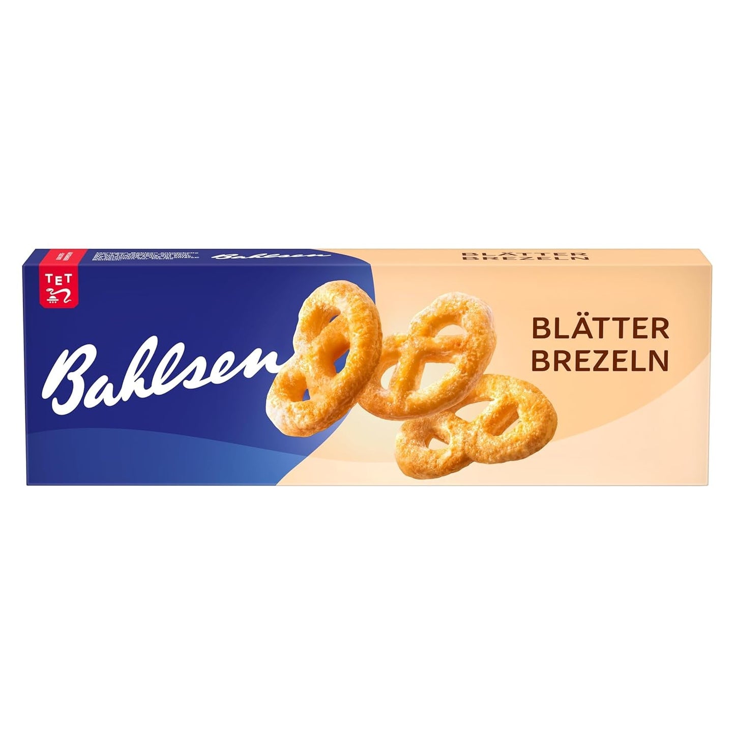 Bahlsen listové těsto - 12 ks - karamelizované listové těsto ve tvaru preclíku (12 x 100 g)