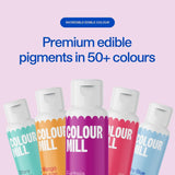 Potravinářské barvivo Color Mill Oil Blend Midnight Oil - Potravinářské barvivo na čokoládu, fondán, muffiny, dorty, pečení, makronky - Potravinářské barvivo na zdobení dortů - 100 ml