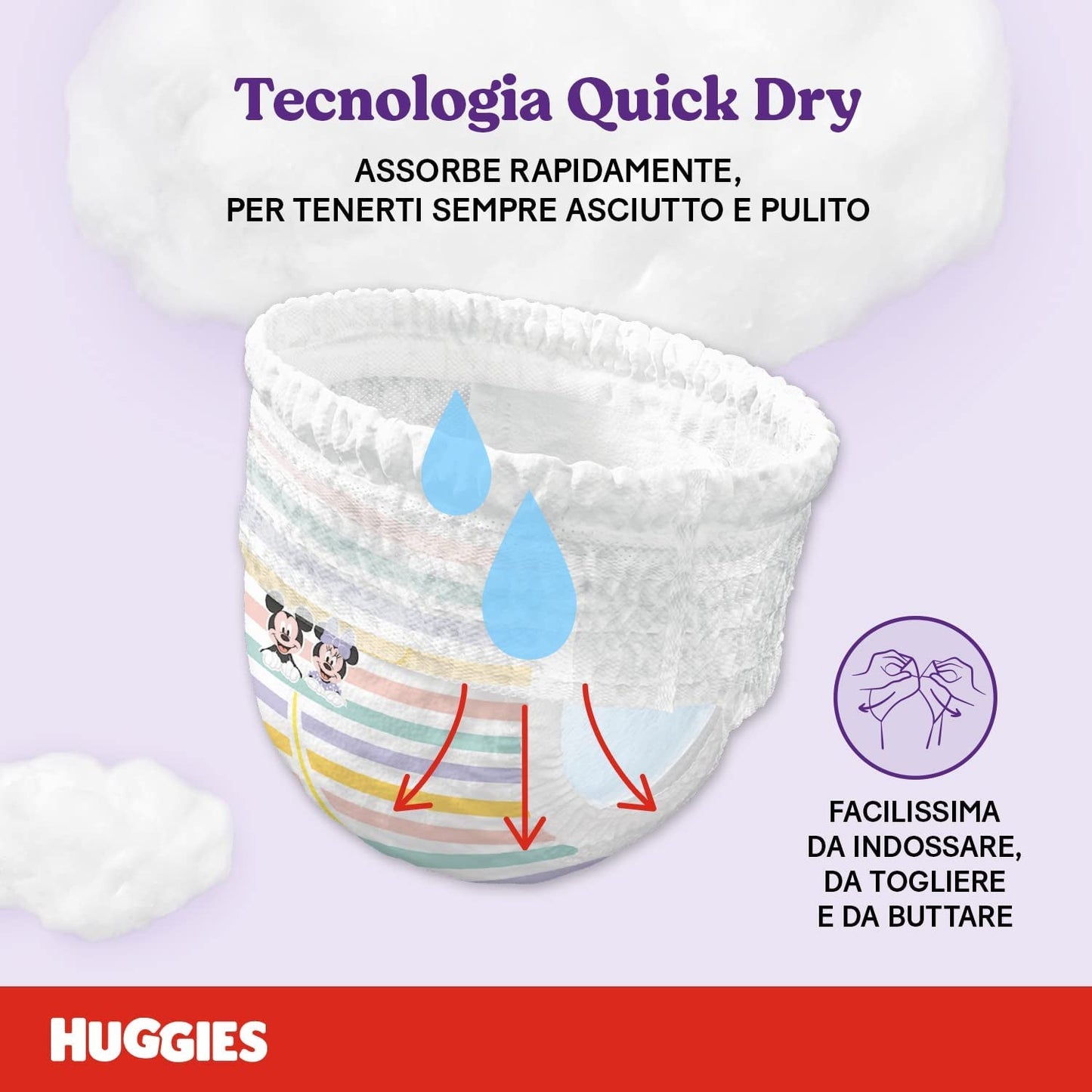 Plenky Huggies Ultra Comfort, velikost 5 (12-17kg), 56 Bal
