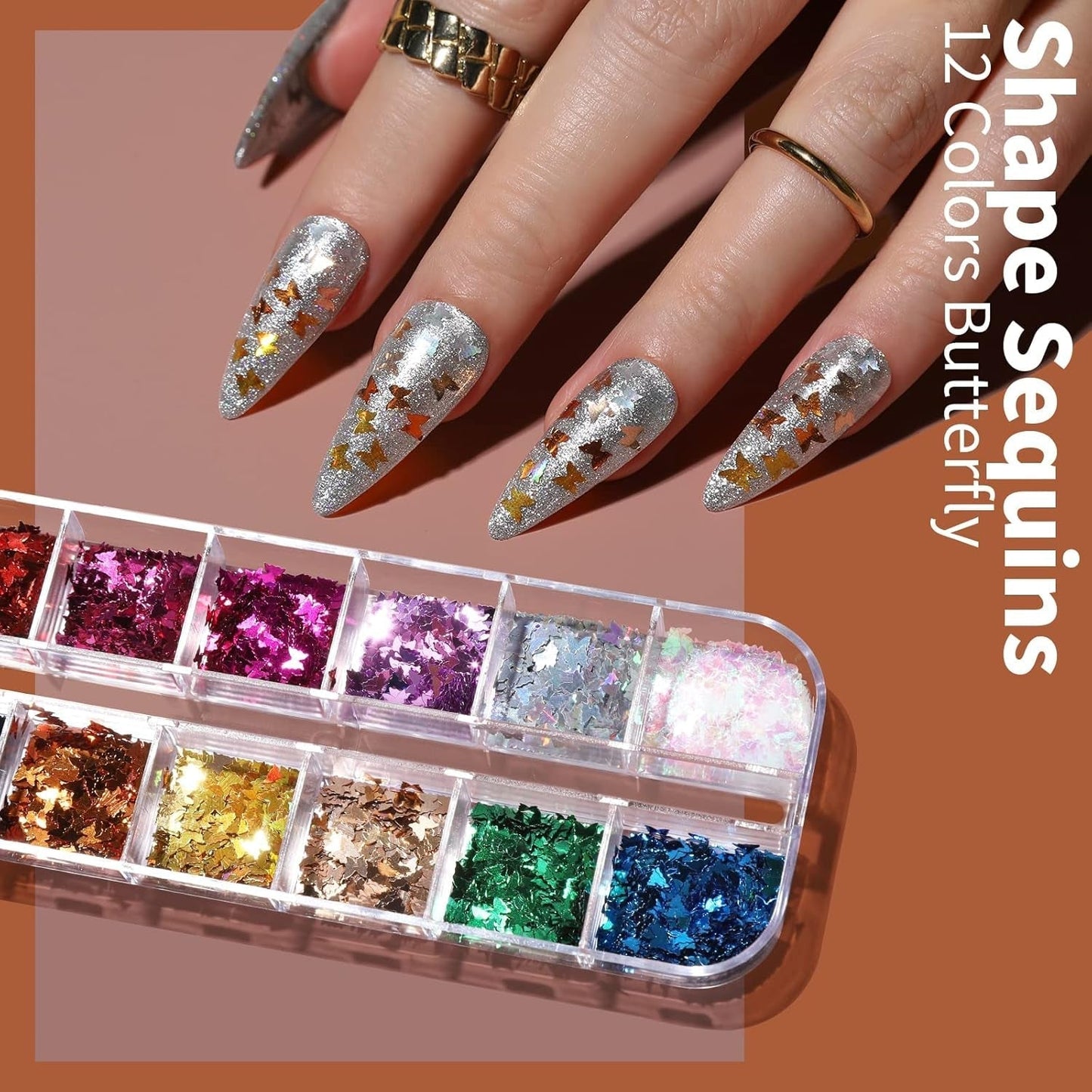 FANDAMEI Pinsel Für Gelnägel, 15 ks Nagel Pinsel, 5 Blätter Nagel Sticker, Strasssteine ​​Nägel, Nageldesign Set, Nageldesign Zubehör, Nail Art Pinsel Set, Nailart Pinsel Und Dekorationen Set