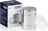 De'Longhi DLSC061 Nerezový šejkr na kakao, 175 ml, stříbrný