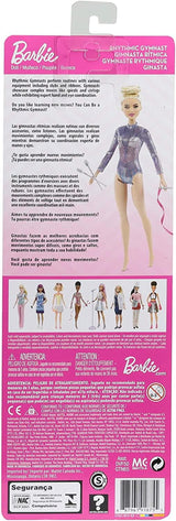 Barbie Série Můžete být čímkoli Blond vlasy Rytmická gymnastika Příslušenství Včetně panenky Dětská dárková hračka Věk 3+ GTN65