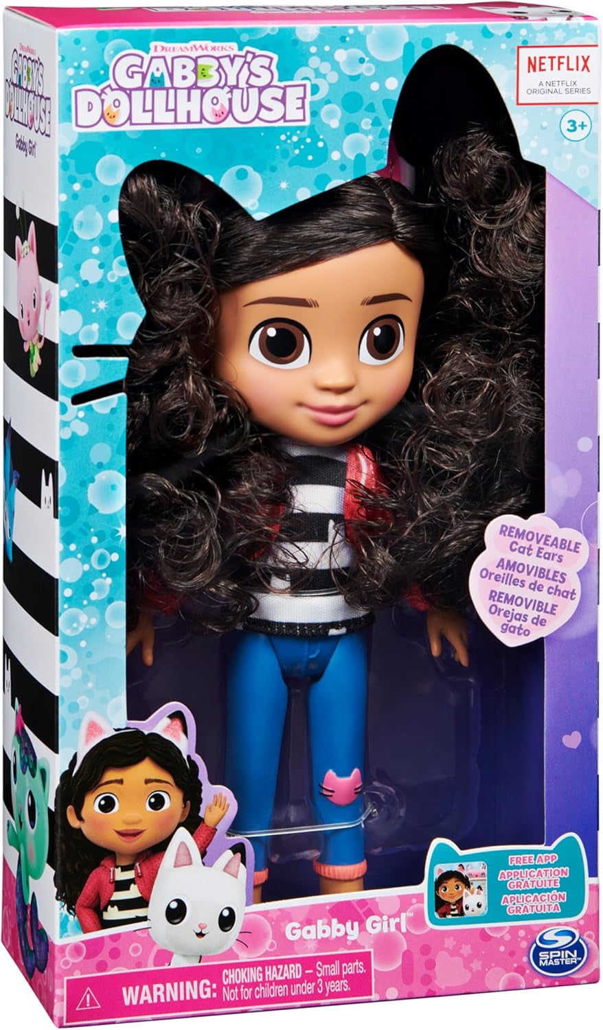 DOMEČEK PRO PANENKY GABBY'S DREAMWORKS - 20 cm panenka Gabby Girl, vhodné od 3 let