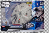 Star Wars Micro Galaxy Squadron SWJ0332 - Millennium Falcon 22,5cm oficiální vozidlo se světly, zvukem a akčními figurkami Naty Shop