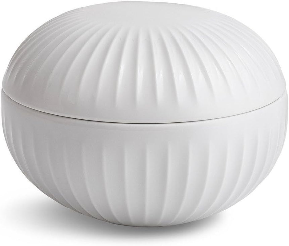 Kähler Bonbonniere Ø12 cm Hammershøi Dekorace Dánský design, bílá Boxy na potraviny Naty Shop Výchozí název